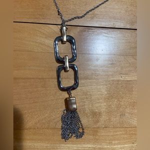 Chicos Glotassel necklace